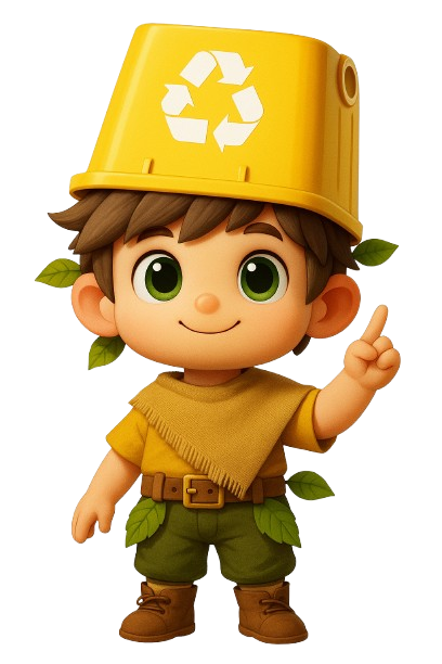 Yellow eco character